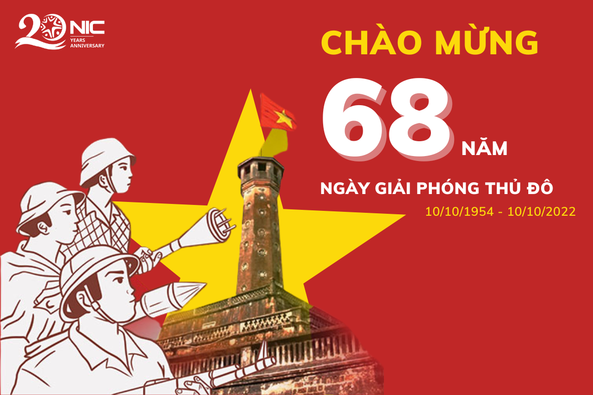 chào mừng ngày giải phóng thủ đô