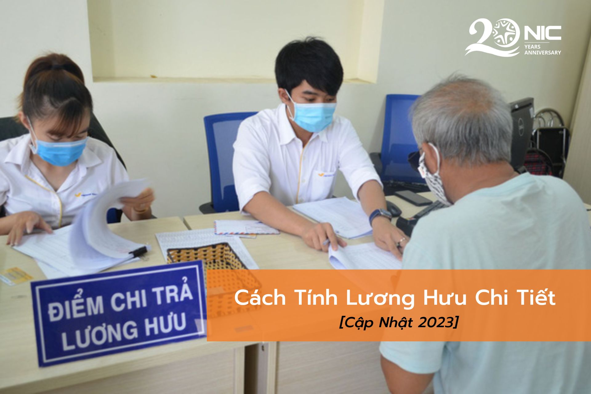 Cách tính lương hưu chi tiết 2023