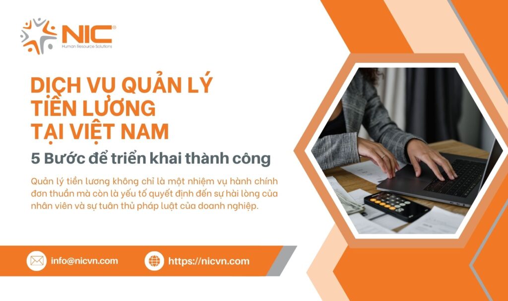 dịch vụ quản lý tiền lương