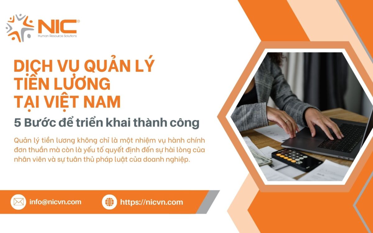 dịch vụ quản lý tiền lương