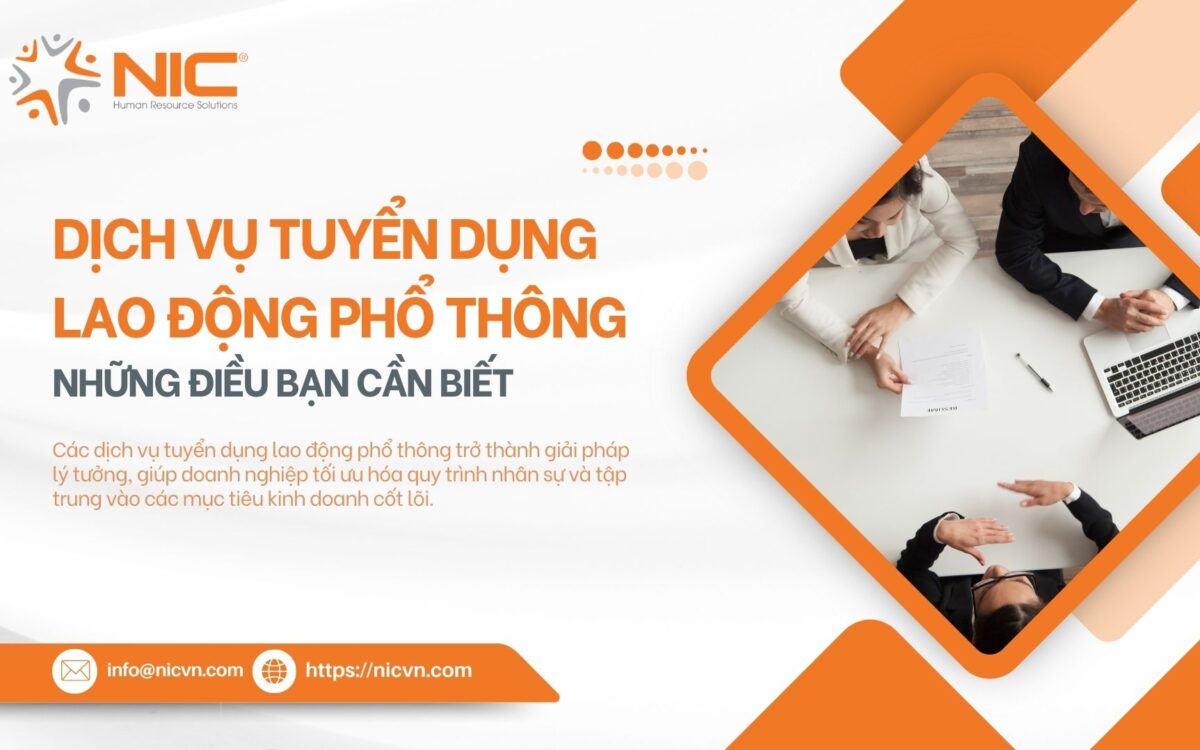 dịch vụ truyển dụng lao động phổ thông