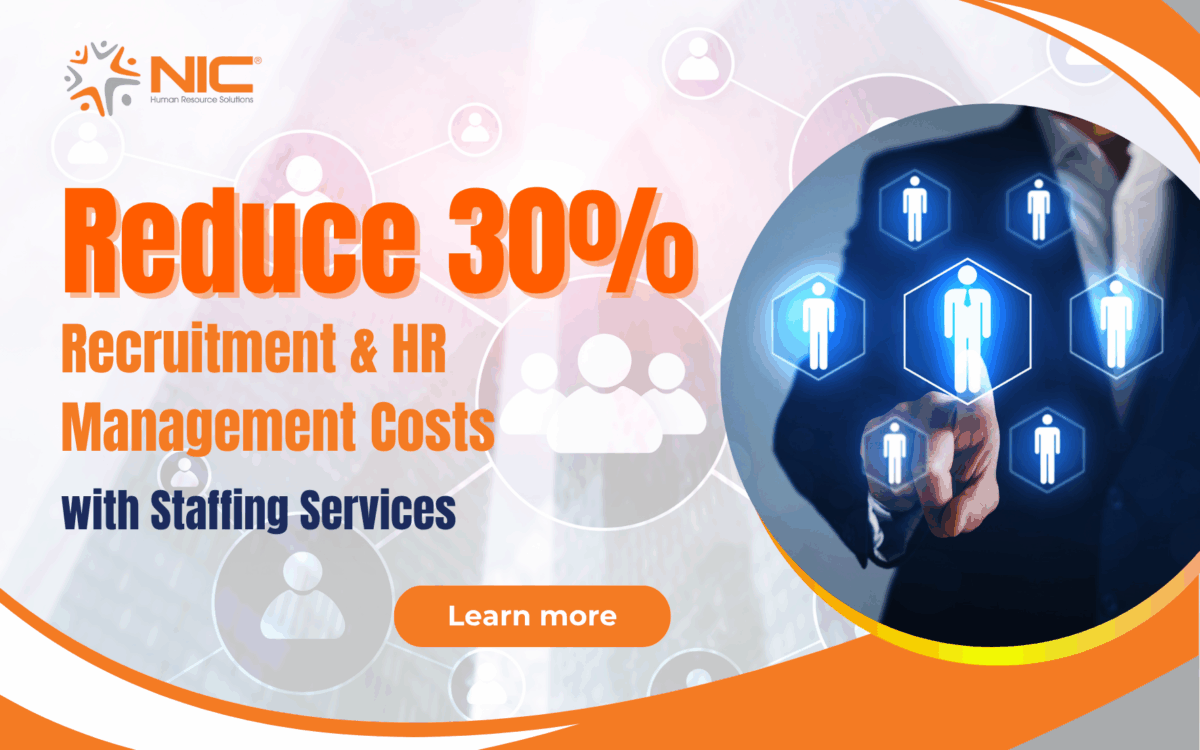 Reduce 30% Recruitment & HR Management Costs with Staffing Services