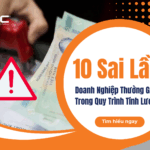 10 Sai Lầm Doanh Nghiệp Thường Gặp Trong Quy Trình Tính Lương
