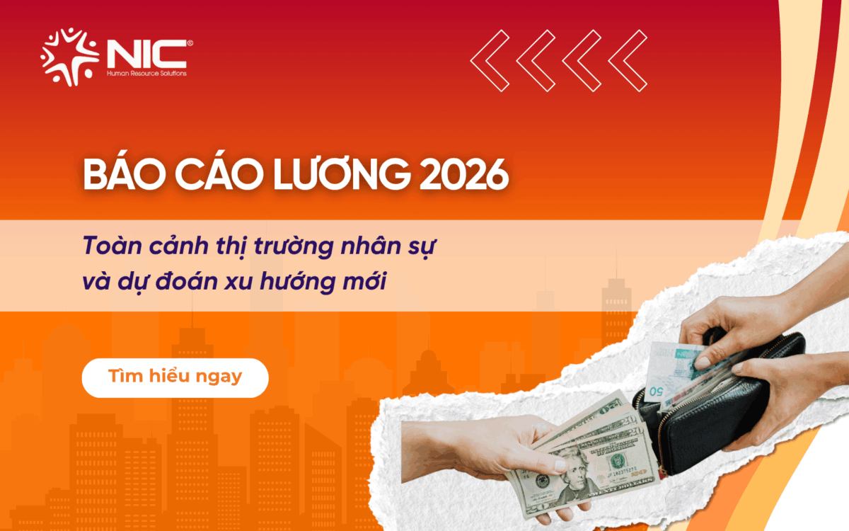 Báo cáo lương Việt Nam 2026 Toàn cảnh thị trường nhân sự và dự đoán xu hướng mới