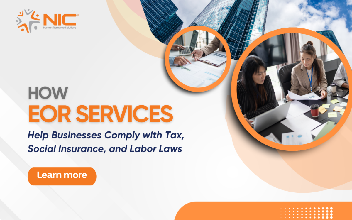 How EOR Services Help Businesses Comply with Tax, Social Insurance, and Labor Laws
