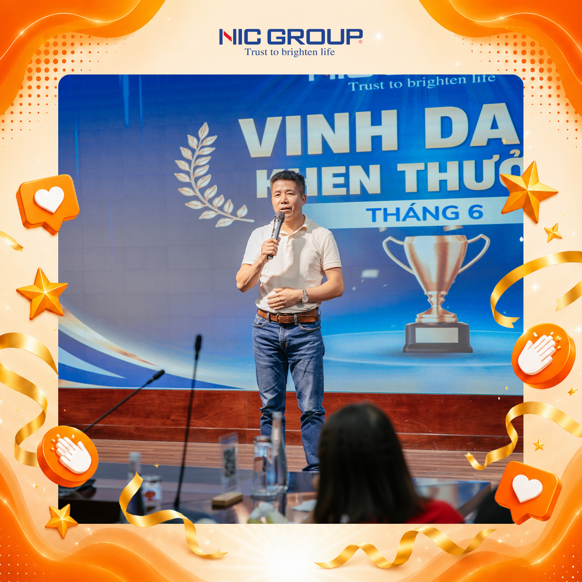 NIC Group vinh danh khen thưởng