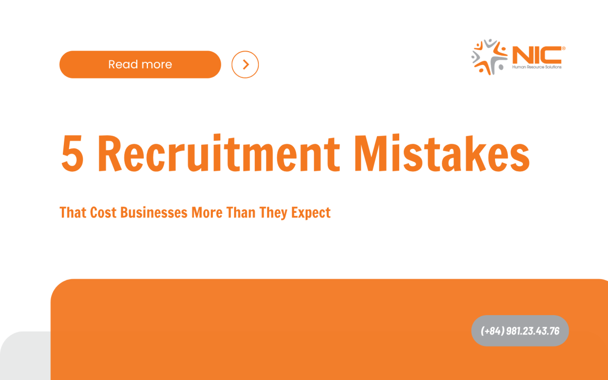 5 Recruitment Mistakes That Cost Businesses
