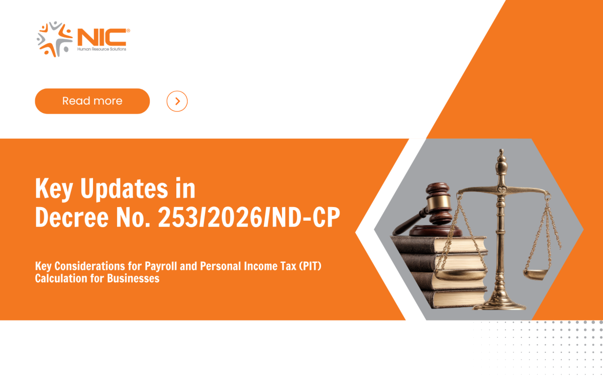 Payroll and Personal Income Tax Updates Under Decree No. 253/2026/ND-CP
