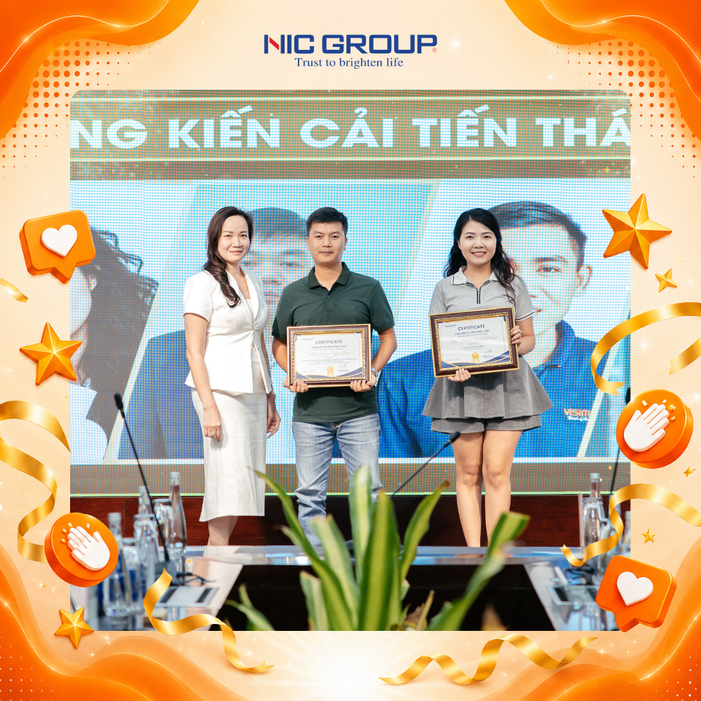 NIC Group Vinh danh khen thưởng