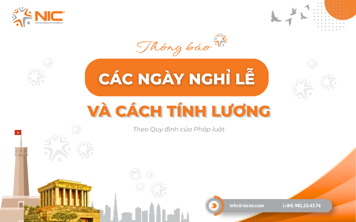 Nghỉ lễ tính lương