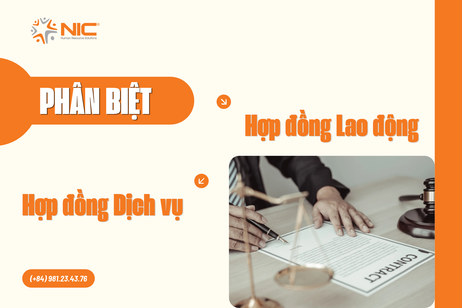 Phân biệt hợp đồng