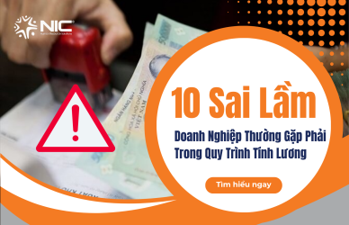 10 Sai Lầm Doanh Nghiệp Thường Gặp Trong Quy Trình Tính Lương