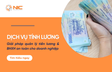 Dịch vụ tính lương NIC Global Giải pháp quản lý tiền lương & BHXH an toàn