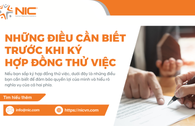 hợp đồng thử việc