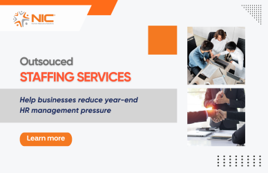 Staffing services help businesses reduce year-end HR management pressure