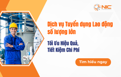 dịch vụ tuyển dụng lao động số lượng lớn